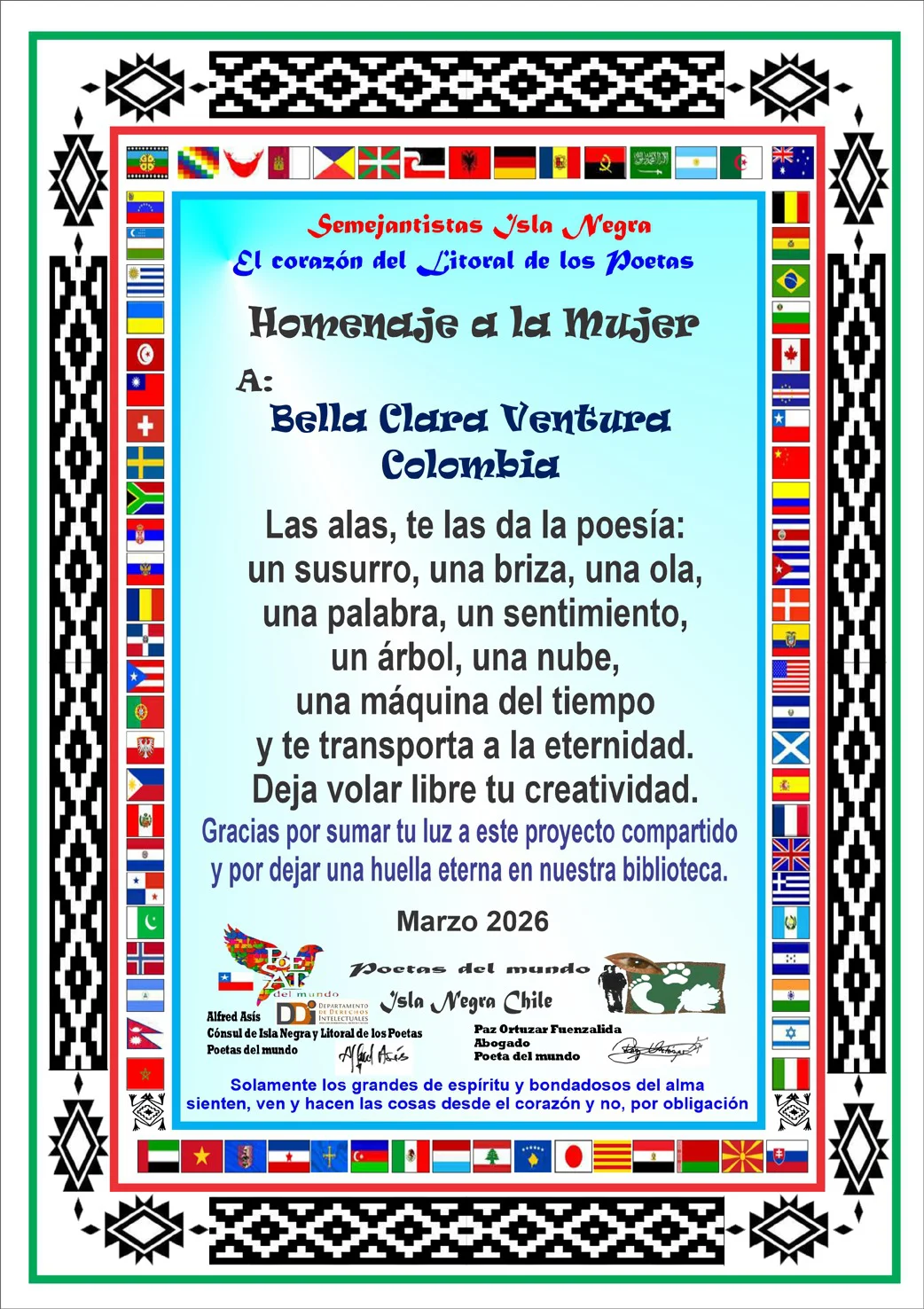 Homenaje a la Mujer
